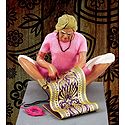 Rug Weaver Photo - Unframed Photo Print on Paper