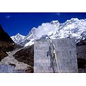 Shankaracharya Memorial near Kedarnath Temple - Garhwal, India