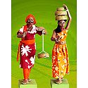 Snake Charmer Couple Photo - Unframed Photo Print on Paper