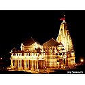 Somnath Temple at Night, Gujarat, India - Photographic Prints