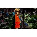 Vegetable Seller Photo - Unframed Photo Print on Paper