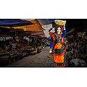 Vegetable Seller Photo - Unframed Photo Print on Paper
