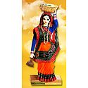 Vegetable Seller Photo - Unframed Photo Print on Paper