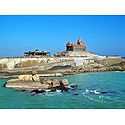 Vivekananda Rock Temple at Kanyakumari, Tamil Nadu, India