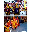 Chaams Festival at Spituk, Ladakh - Set of 2 Postcards