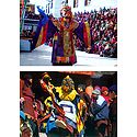 Chaams Festival at Spituk, Ladakh - Set of 2 Postcards