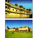 Museum and Kumbha Palace, Chittorgarh - Set of 2 Postcards