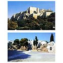 Mars Hill near the Acropolis, Athens, Greece - Set of 2 Postcards