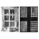 Jali Windows of Hatheesing Jain Temple, Ahmedabad - Set of 2 Postcards