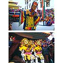 Chaams Festival at Spituk, Ladakh - Set of 2 Postcards