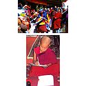 Chaams Festival at Spituk and Young Monk, Ladakh - Set of 2 Postcards