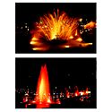 Brindavan Garden, Mysore - Set of 2 Postcards