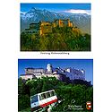 Hohensalzburg,Austria - Set of 2 Postcards