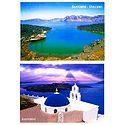 Santorini, Greece - Set of 2 Postcards