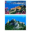 Eze Village, France- Set of 2 Postcards