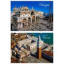 Piazza San Marco of Venice, Italy - Set of 2 Postcards
