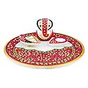 Marble Plate with Ganesha