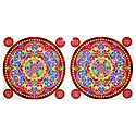Pair of Rangoli Stickers