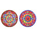 Pair of Rangoli Stickers