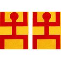Set of 2 Hindu Symbol on Sticker