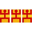 Set of 3 Hindu Symbol on Sticker