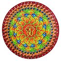 Paisley Print on Sticker Rangoli