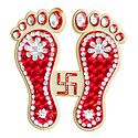 Red Acrylic Sticker Charan