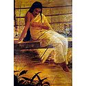 Malayali Lady Sitting on the Bridge