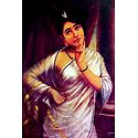 Reverie - Portrait of Keralite Lady Day Dreaming
