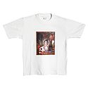 Printed Krishna on White T-Shirt