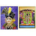 Swaminarayan and Balaji - Set of 2 Posters