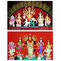Devi Durga - Set of 2 Posters
