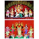 Devi Durga - Set of 2 Posters