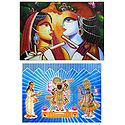 Hindu Deities - Set of 2 Posters