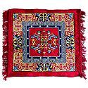Red Velvet Ritual Carpet Mat