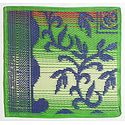 Reversible Synthetic Cane Ritual Mat