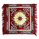 Red Velvet Ritual Carpet Mat