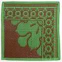 Reversible Synthetic Cane Ritual Mat