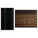 Black Tangail Saree with Gorgeous Pallu