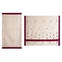Ivory Color Kerala Cotton Saree with All Over Boota