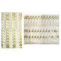 Ivory with Golden Dhakai Jamdani Saree with Border and Pallu