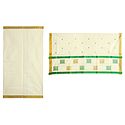 Ivory Kasavu Saree with Golden Zari Border and Pallu