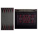 Ikkat Design on Grey Orissa Cotton Saree