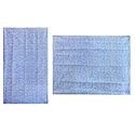 Printed Light Blue Cotton Sari
