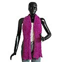 Magenta Silk Thread Soft Scarf