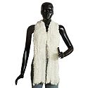 Off-White Silk Thread Soft Scarf