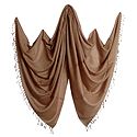 Light Brown Kullu Pashmina Shawl from Himchal Pradesh