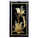 Bird on a Tree - Bamboo Strands Wall Hanging