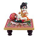 Bal Gopal Sitting on Chowki