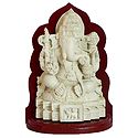 Lord Ganesha Sitting on a Platform